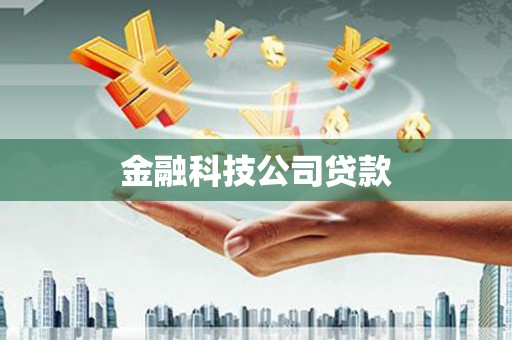 雄安新区金融科技公司贷款