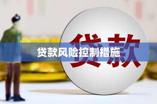 雄安新区贷款风险控制措施