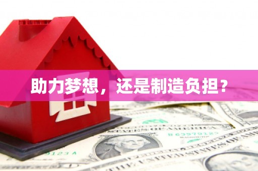 雄安新区助力梦想，还是制造负担？