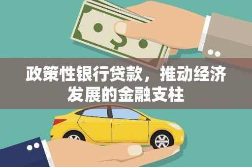 雄安新区政策性银行贷款，推动经济发展的金融支柱