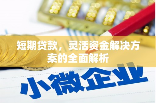 雄安新区短期贷款，灵活资金解决方案的全面解析