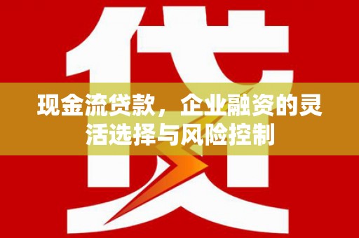 雄安新区现金流贷款，企业融资的灵活选择与风险控制