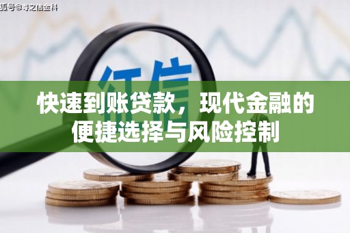 雄安新区快速到账贷款，现代金融的便捷选择与风险控制