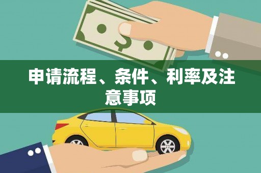 雄安新区申请流程、条件、利率及注意事项