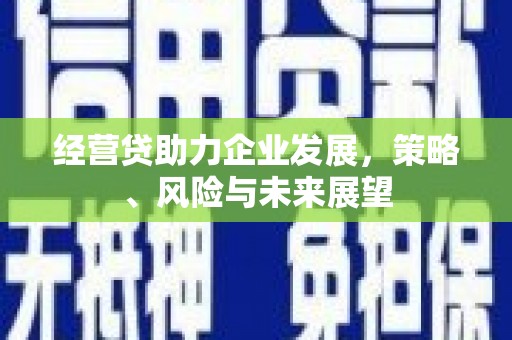 雄安新区经营贷助力企业发展，策略、风险与未来展望