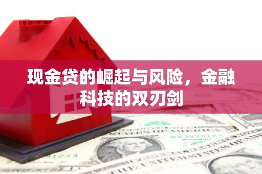 雄安新区现金贷的崛起与风险，金融科技的双刃剑