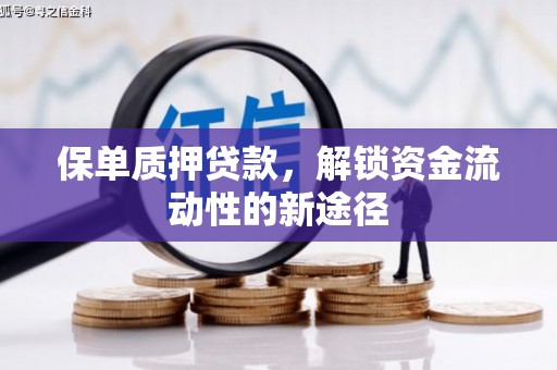 雄安新区保单质押贷款，解锁资金流动性的新途径