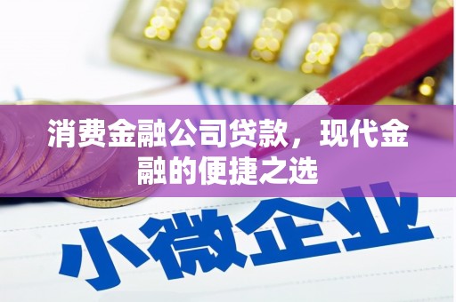 雄安新区消费金融公司贷款，现代金融的便捷之选