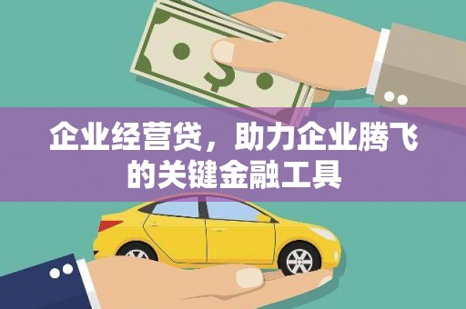 雄安新区企业经营贷，助力企业腾飞的关键金融工具