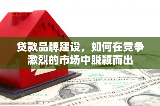 雄安新区贷款品牌建设，如何在竞争激烈的市场中脱颖而出