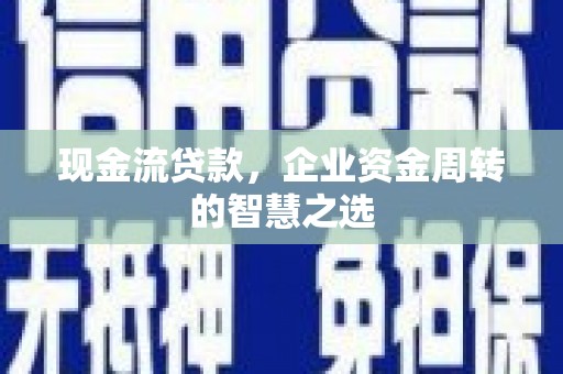 雄安新区现金流贷款，企业资金周转的智慧之选