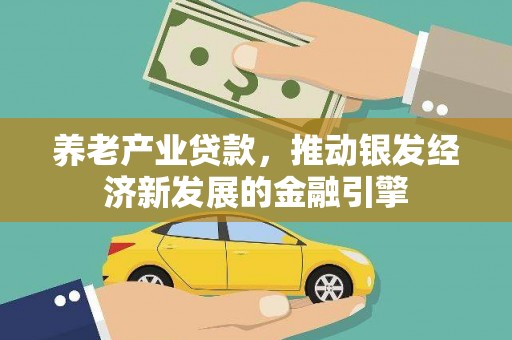 雄安新区养老产业贷款，推动银发经济新发展的金融引擎