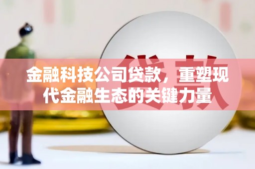 雄安新区金融科技公司贷款，重塑现代金融生态的关键力量