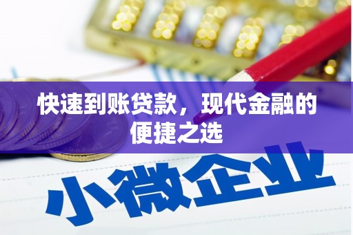 雄安新区快速到账贷款，现代金融的便捷之选