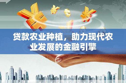 雄安新区贷款农业种植，助力现代农业发展的金融引擎