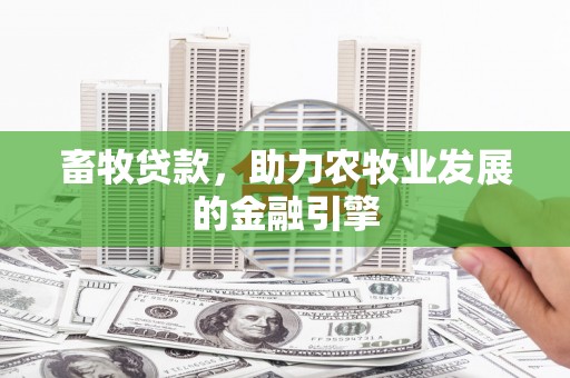 雄安新区畜牧贷款，助力农牧业发展的金融引擎