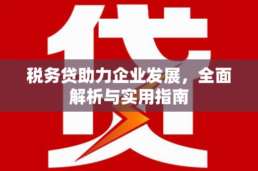 雄安新区税务贷助力企业发展，全面解析与实用指南
