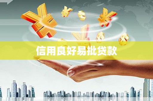 雄安新区信用良好易批贷款