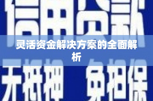 雄安新区灵活资金解决方案的全面解析